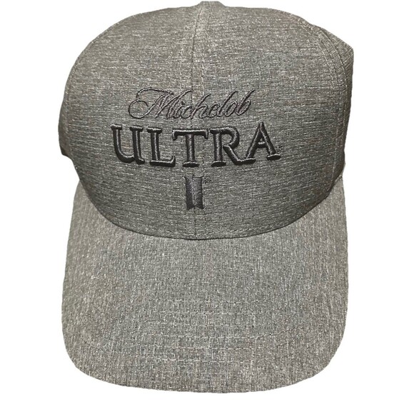 Sport Tec Other - Michelob Ultra Hat Cap Strap Back Adjustable Gray  Polyester Adult NWOT